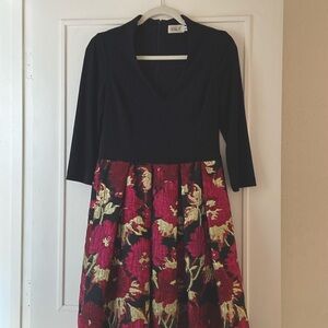 Eliza J Women’s Bodice Jacquard Ballgown SZ 6